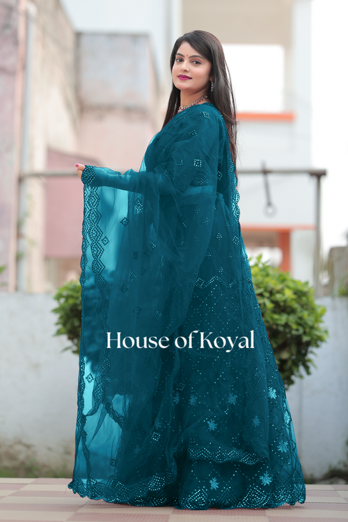 Aarvi Choli - Green