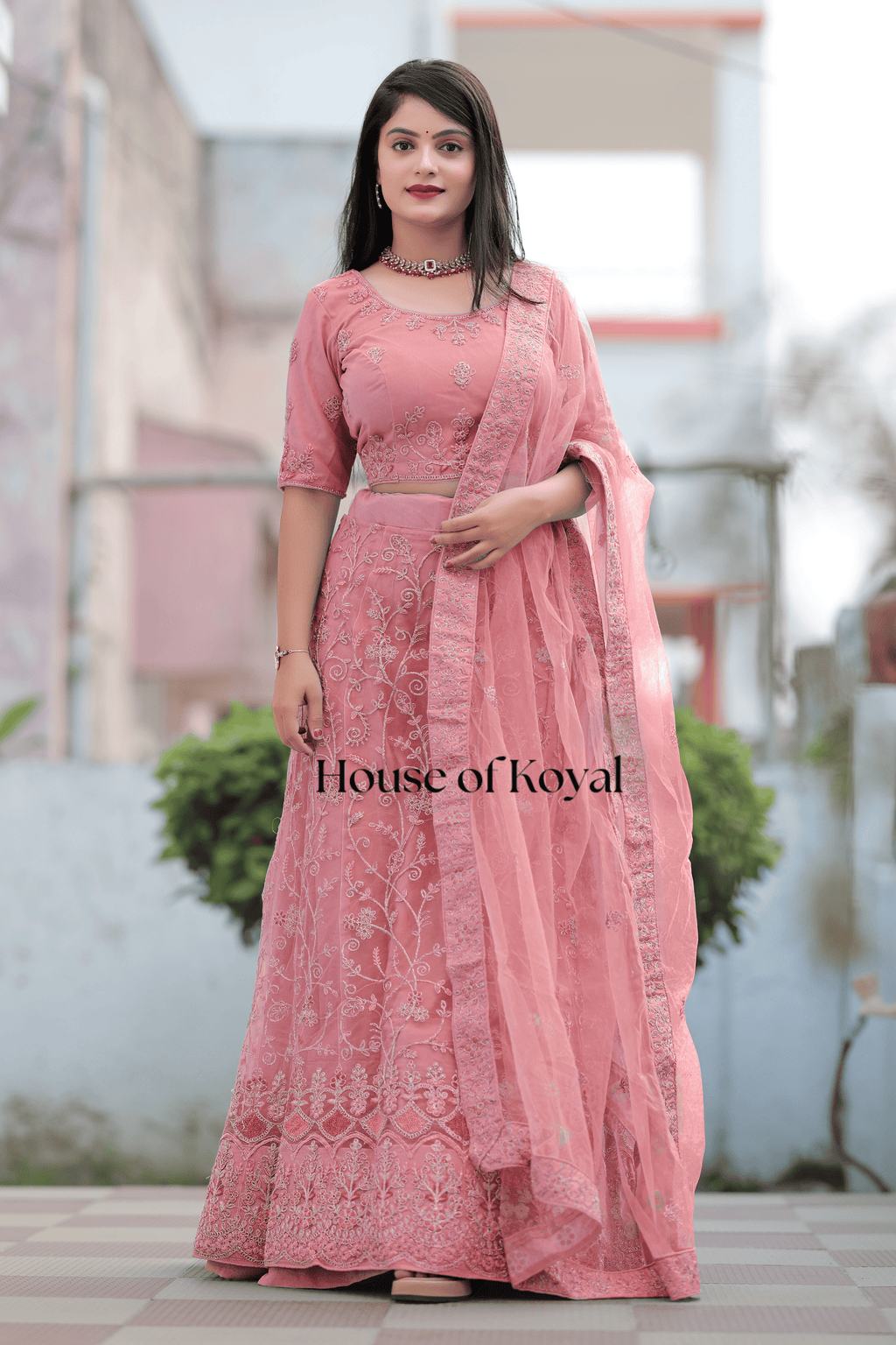 Taraani Choli – Baby Pink