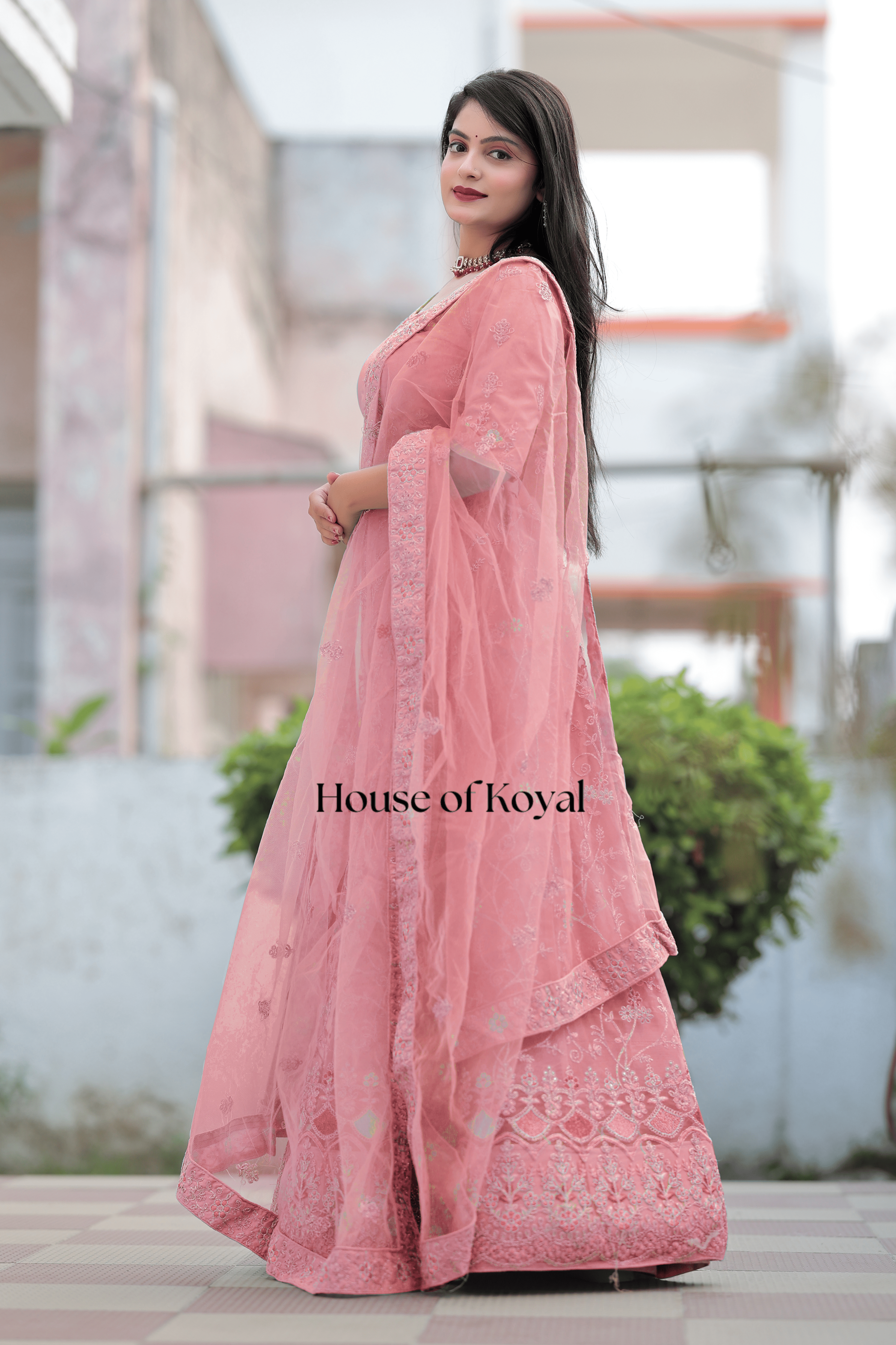 Taraani Choli – Baby Pink