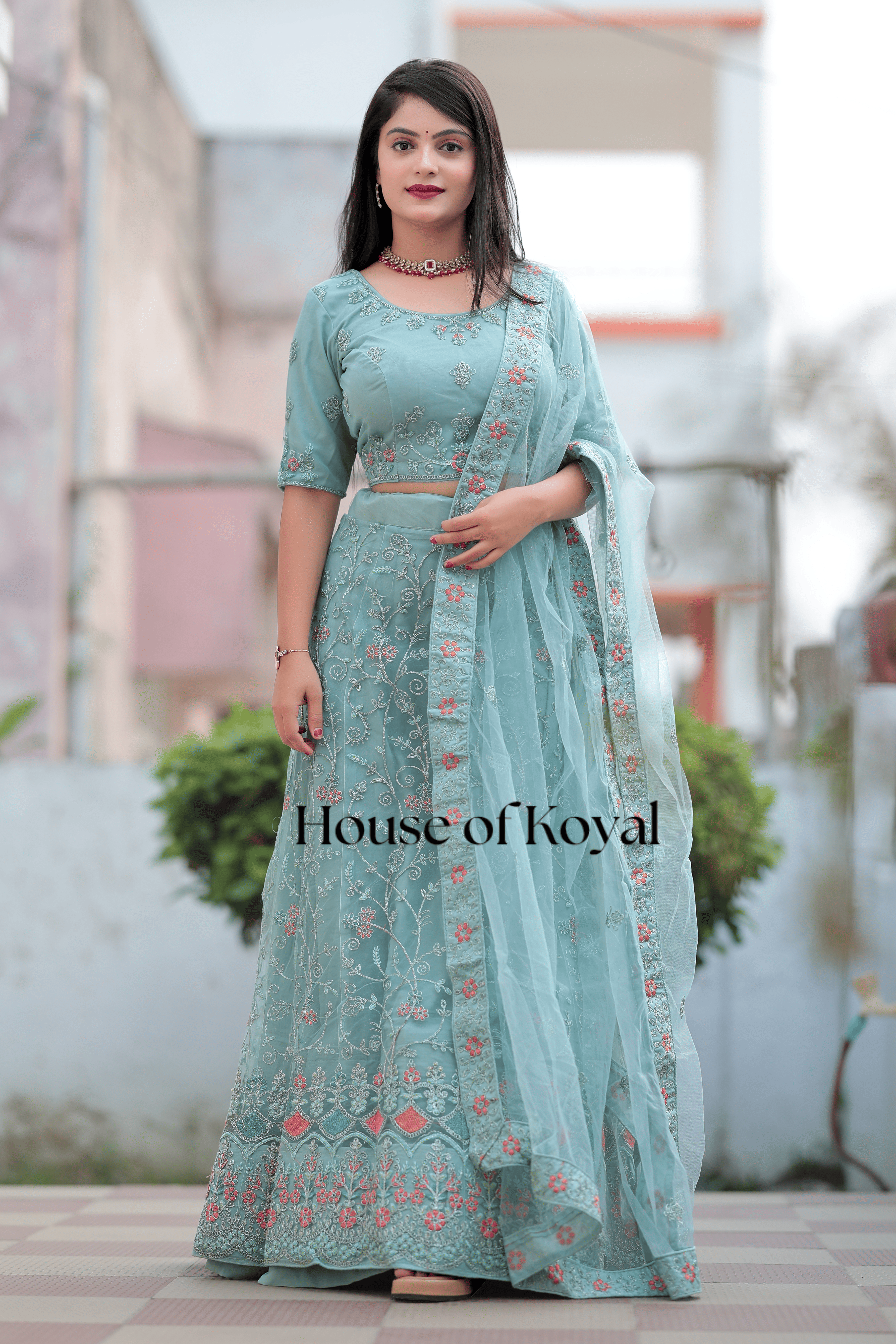 Taraani Choli – Light Blue