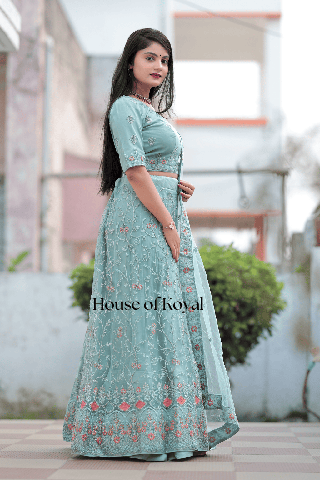 Taraani Choli – Light Blue