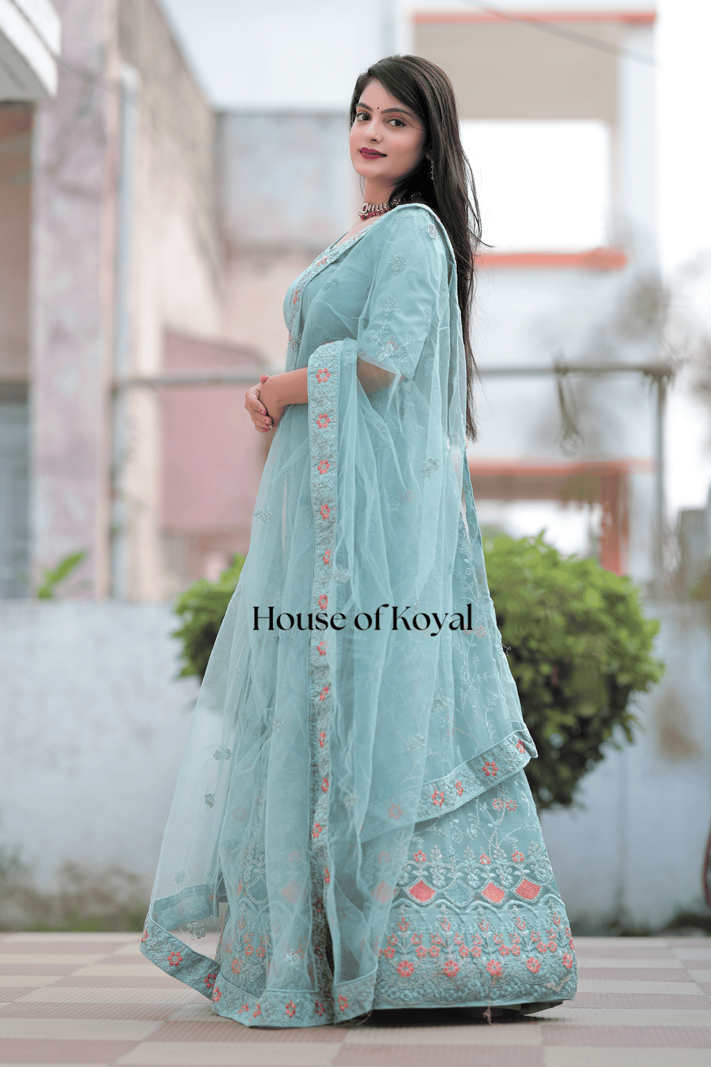 Taraani Choli – Light Blue