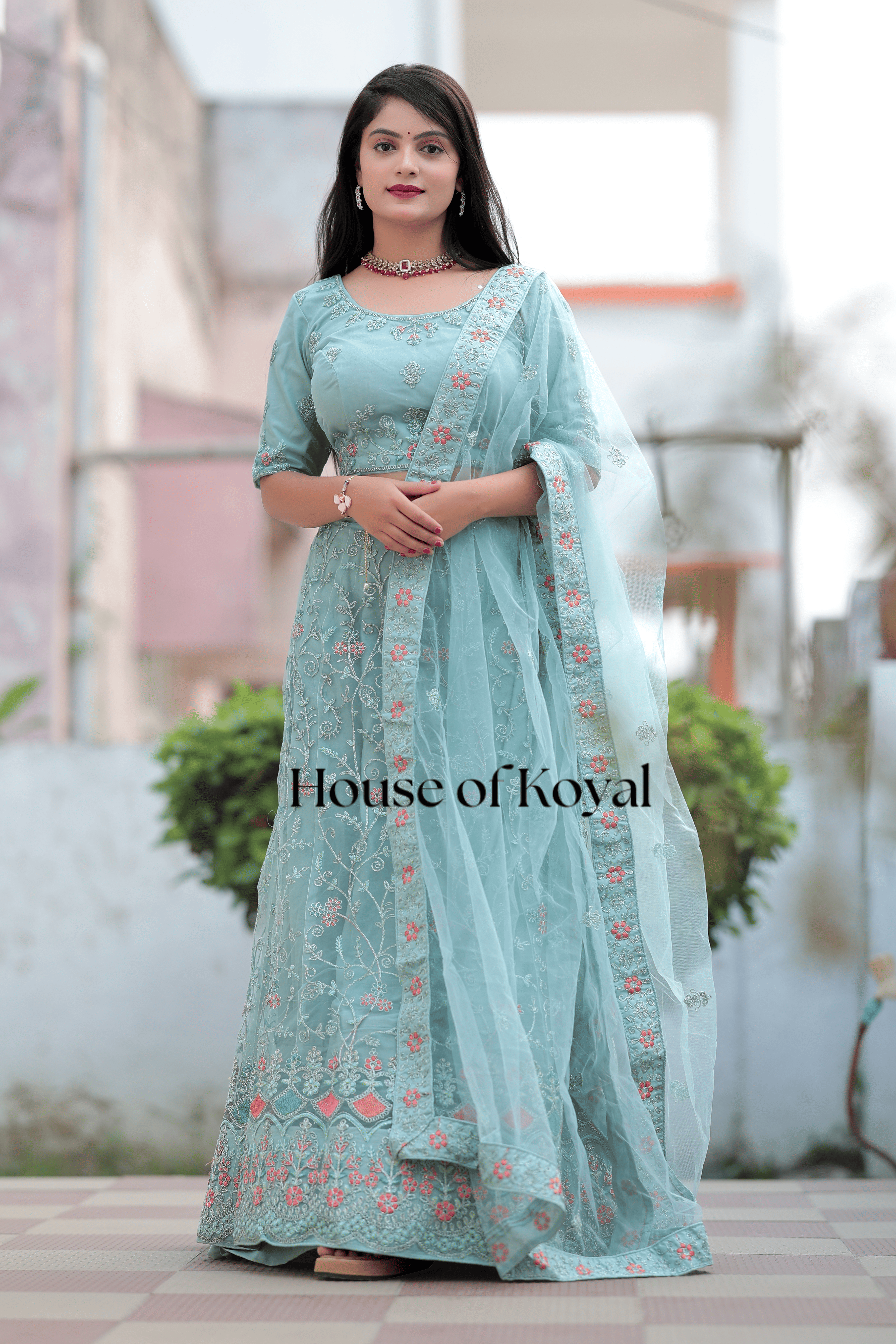 Taraani Choli – Light Blue