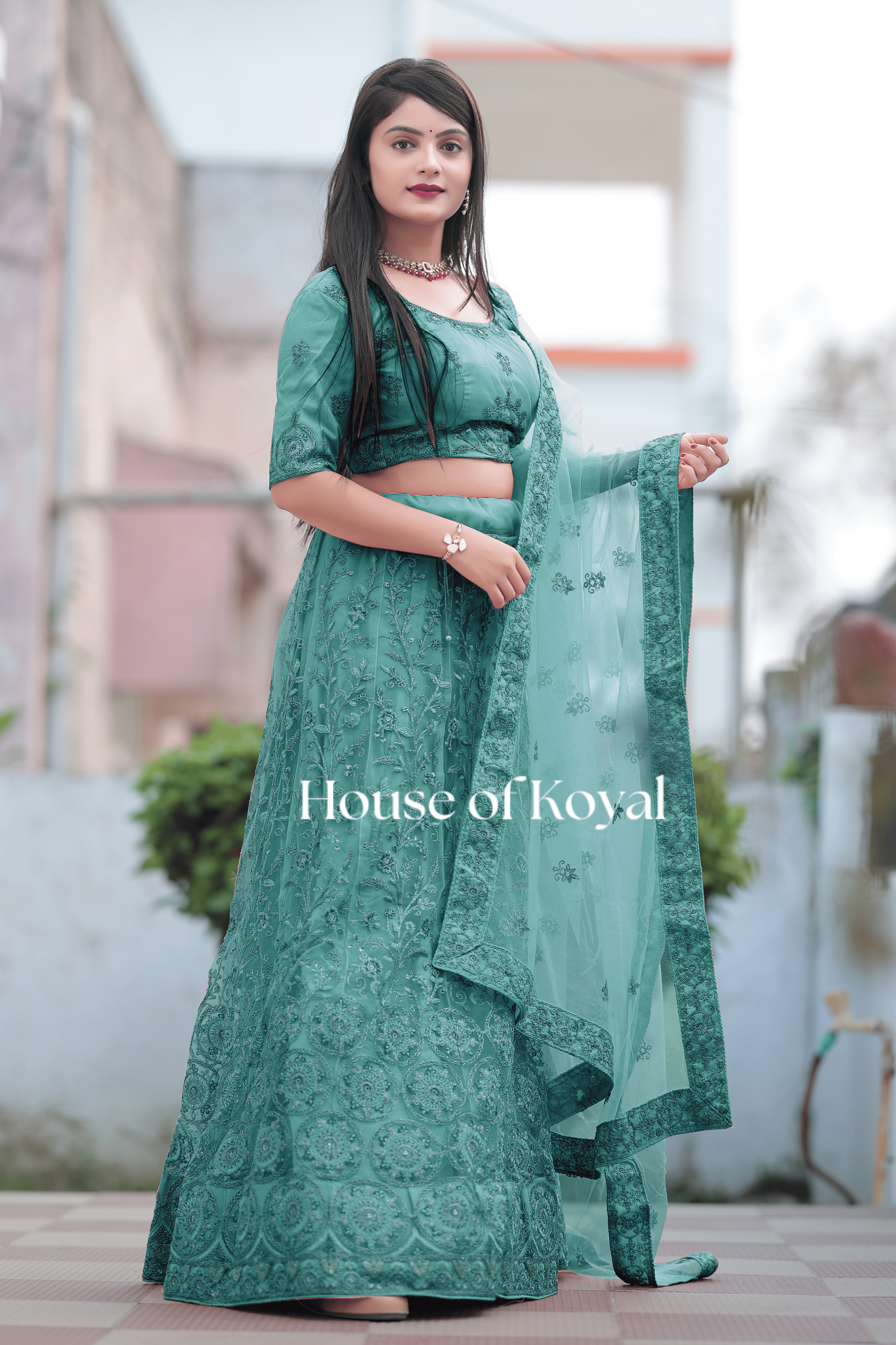 Amaira Choli - Green