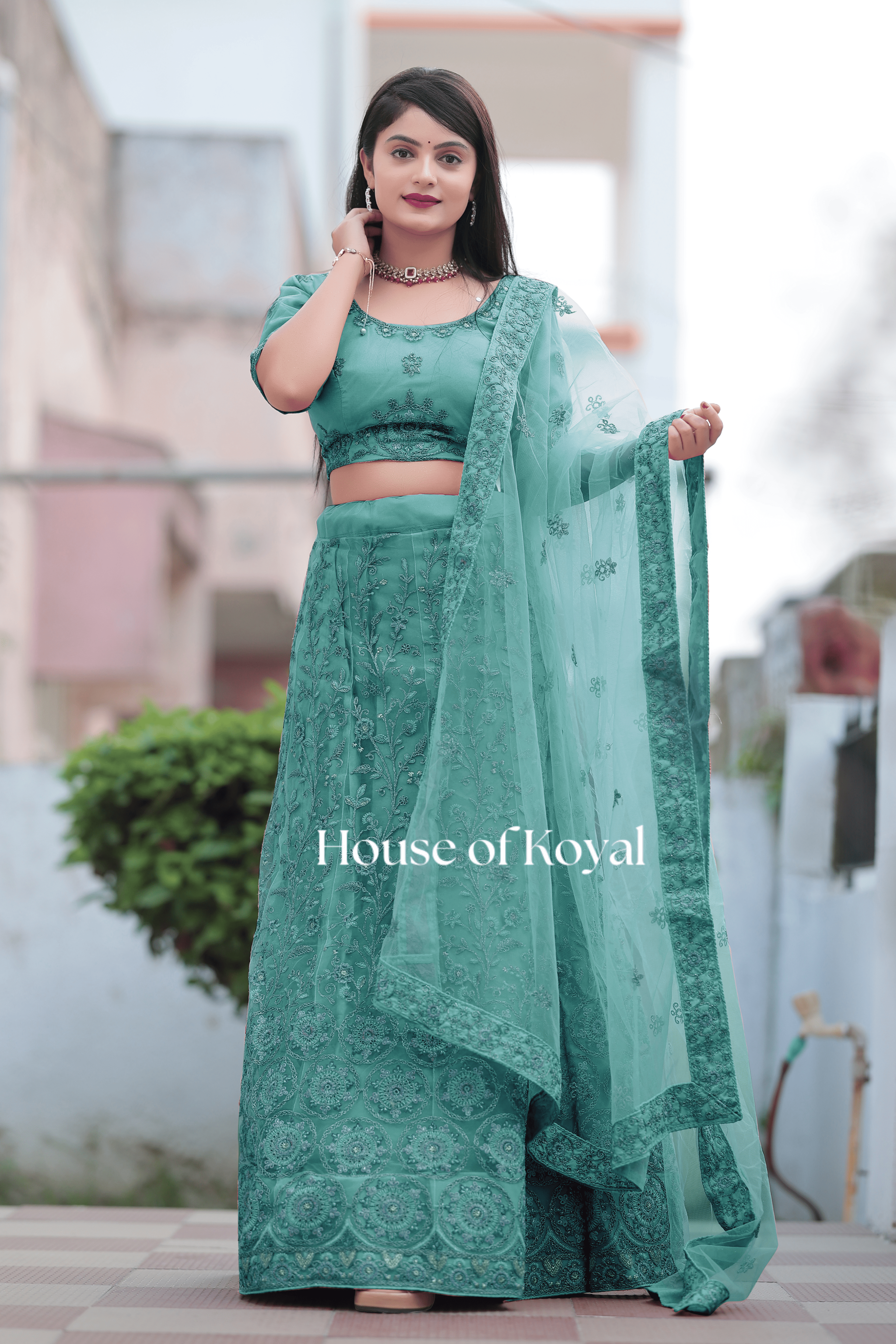 Amaira Choli - Green