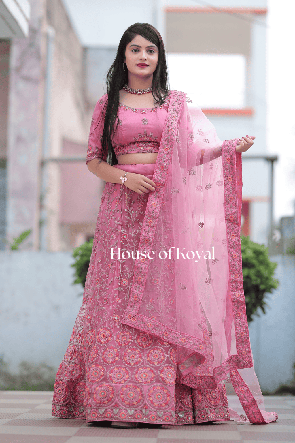 Amaira Choli - Pink