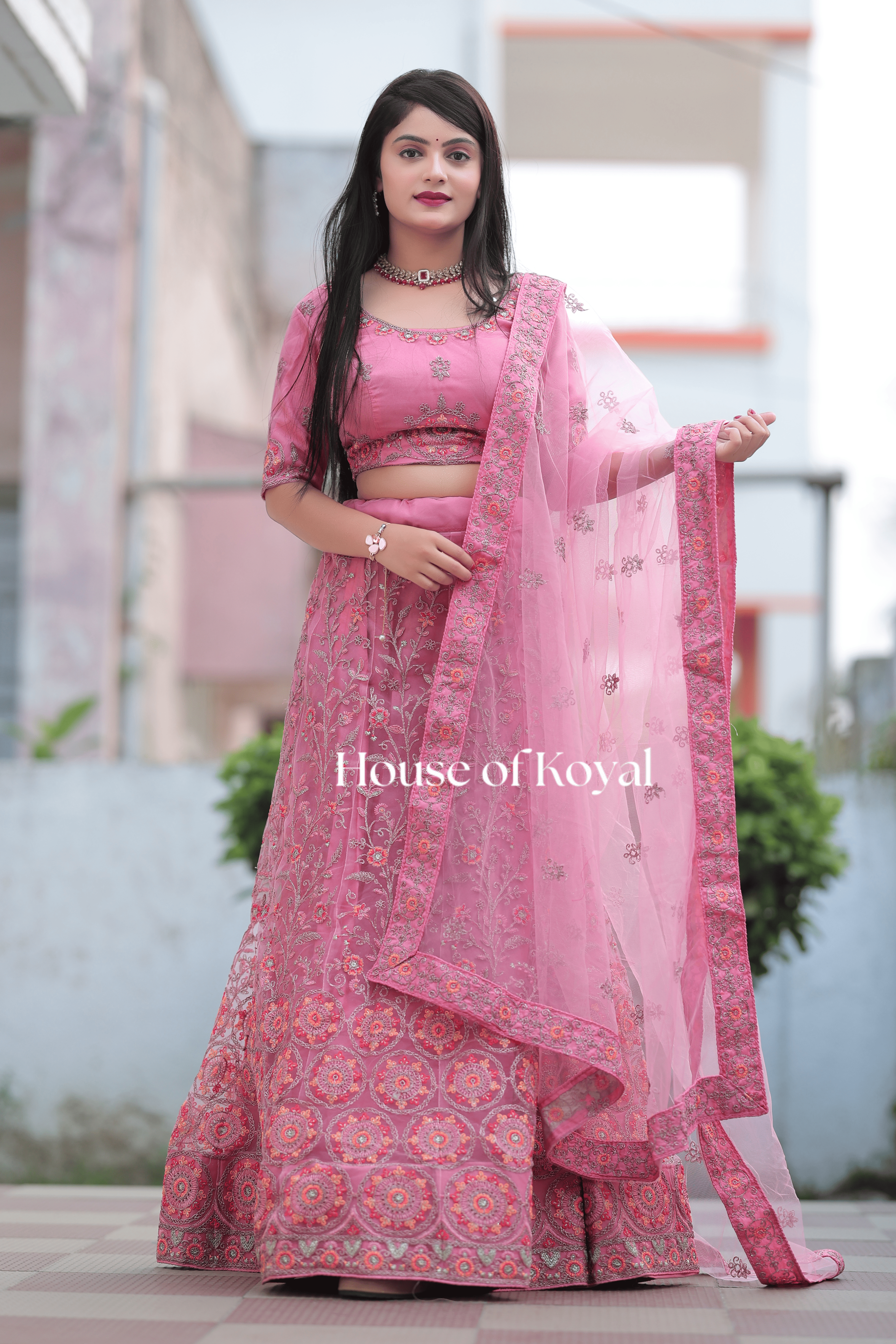 Amaira Choli - Pink