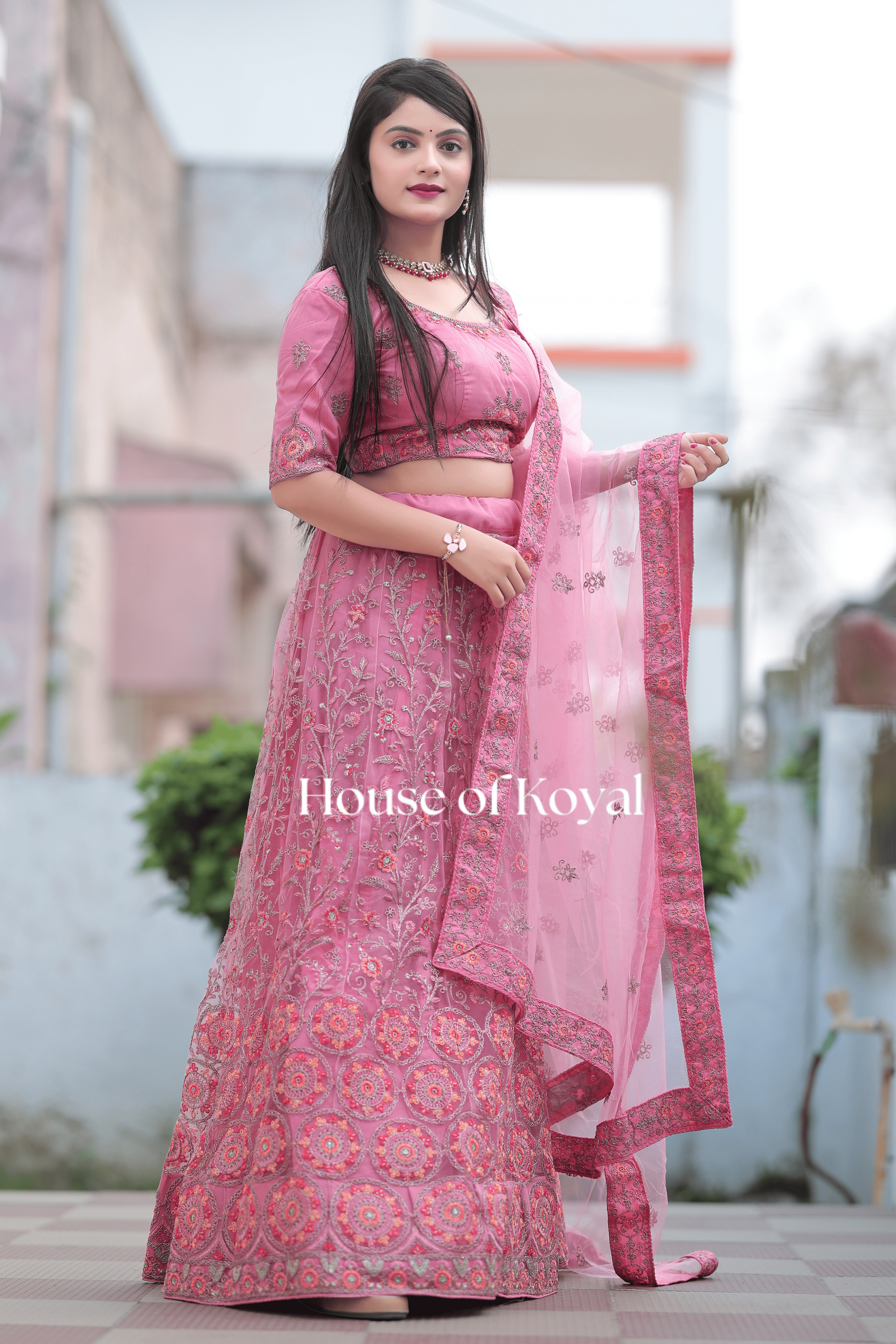 Amaira Choli - Pink