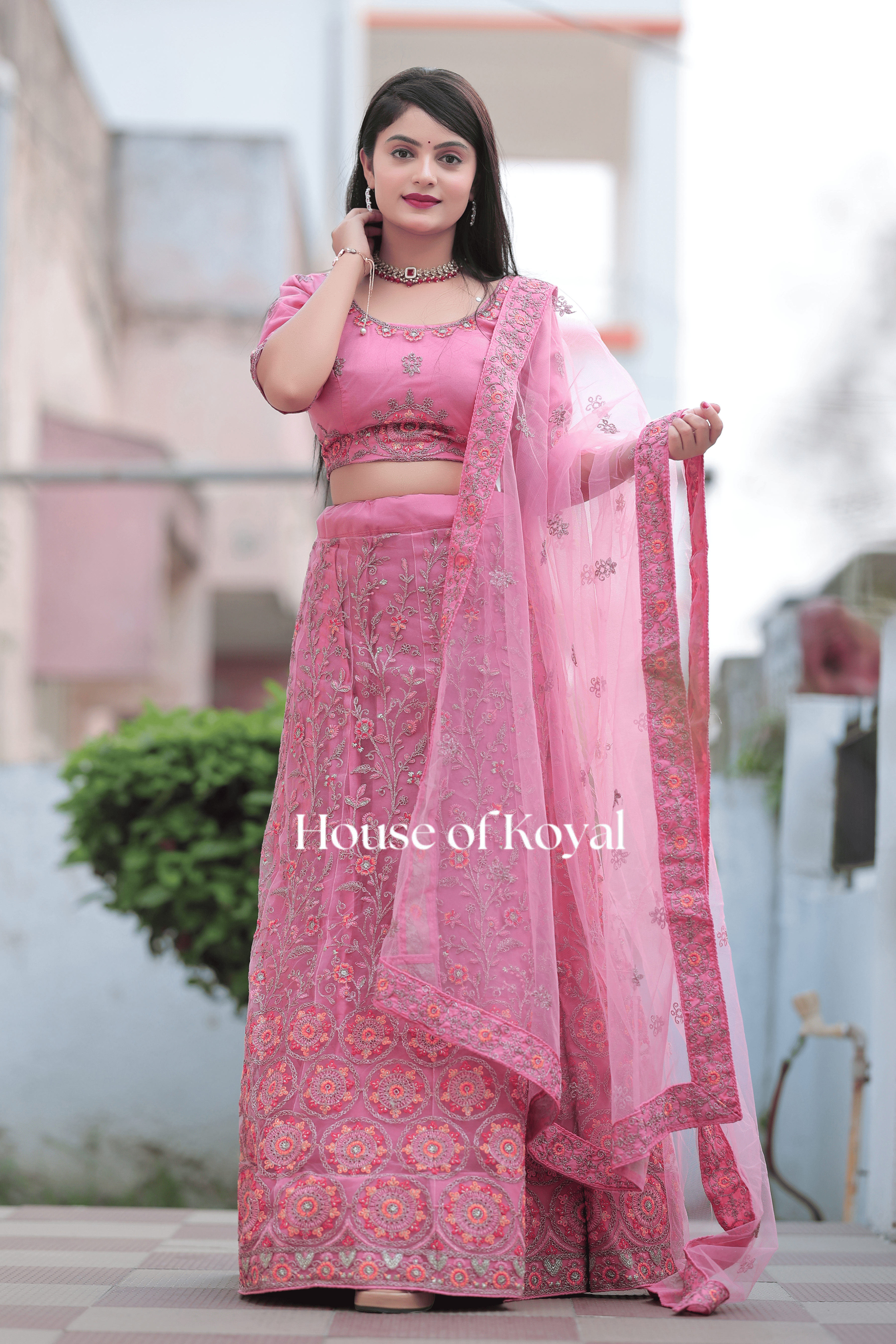 Amaira Choli - Pink