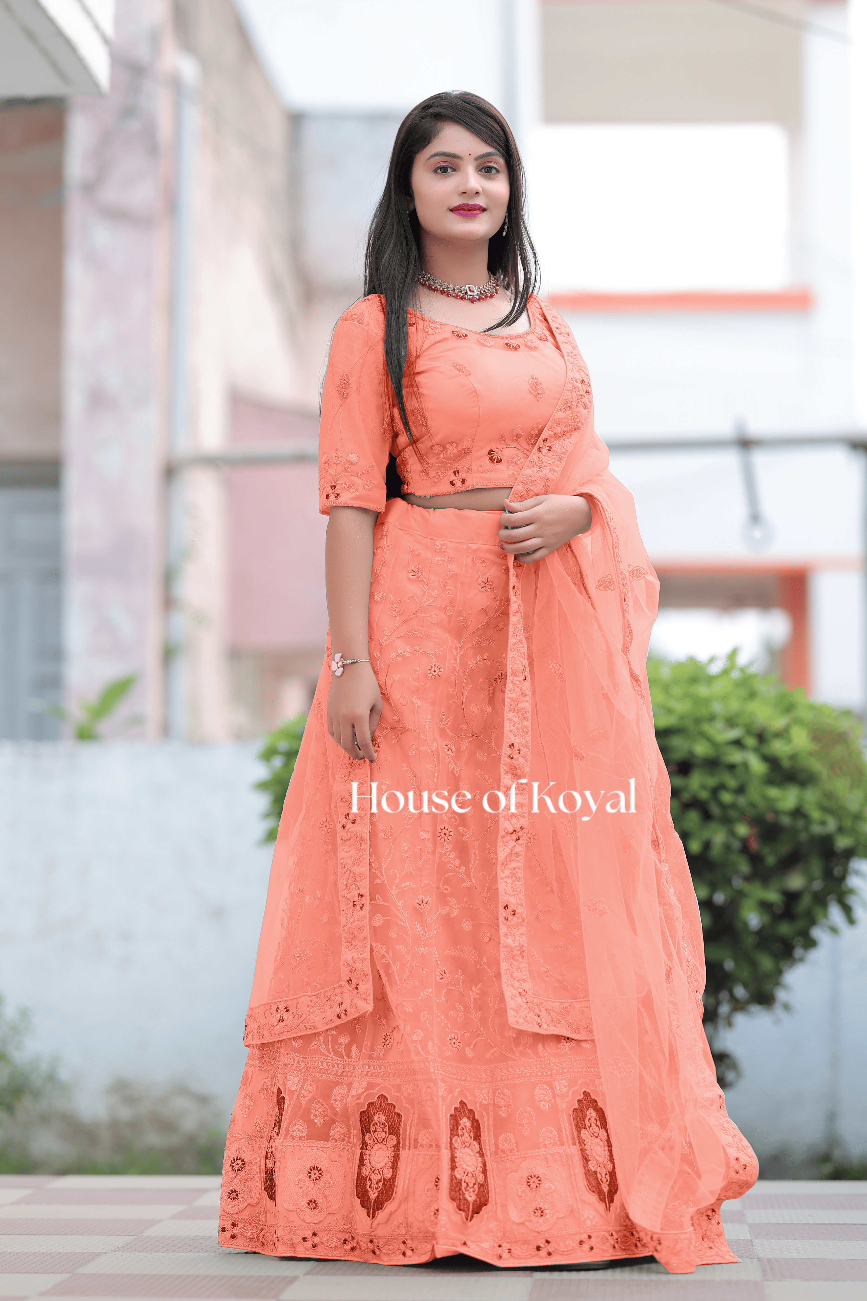 Nayra Choli - Gajari