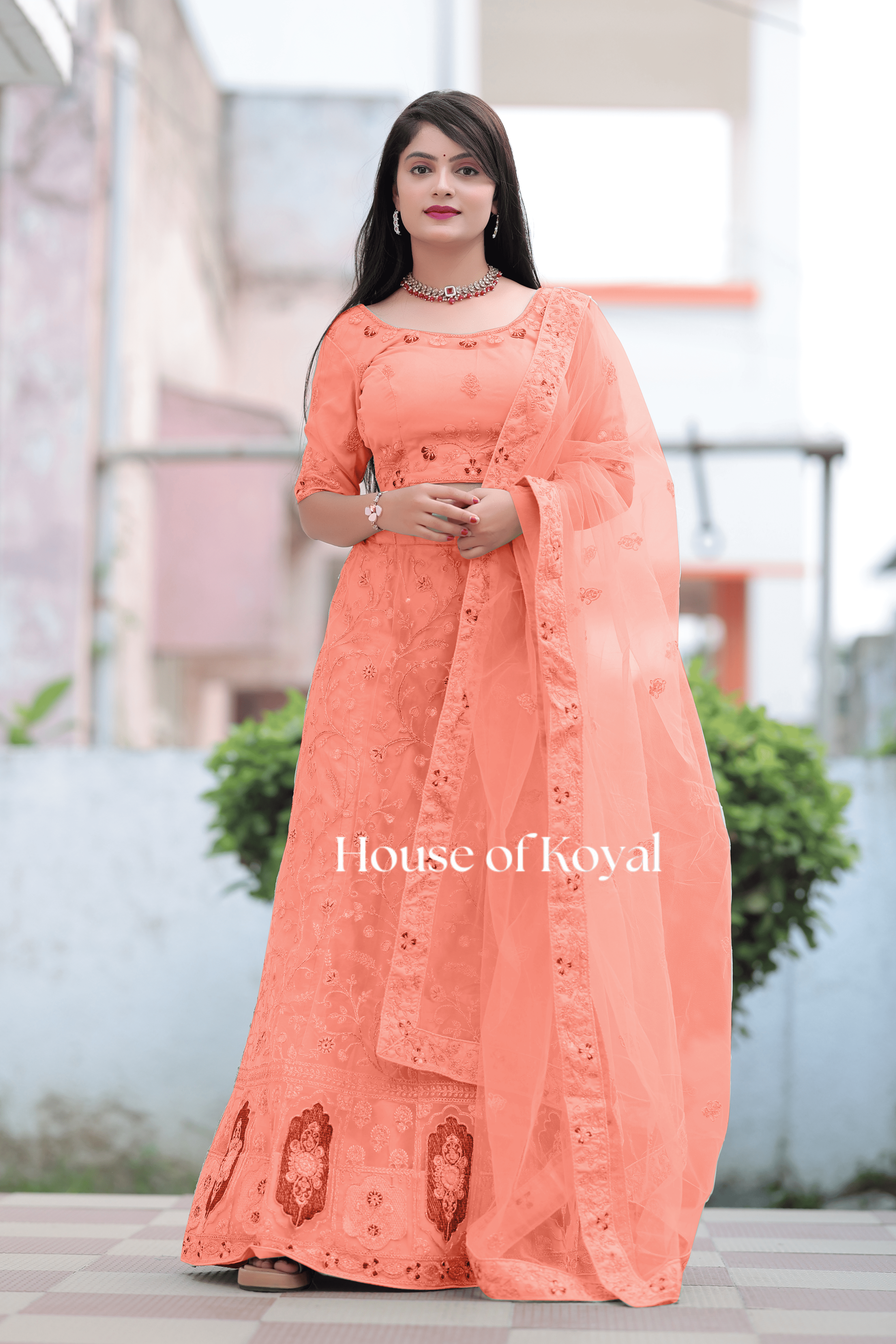 Nayra Choli - Gajari