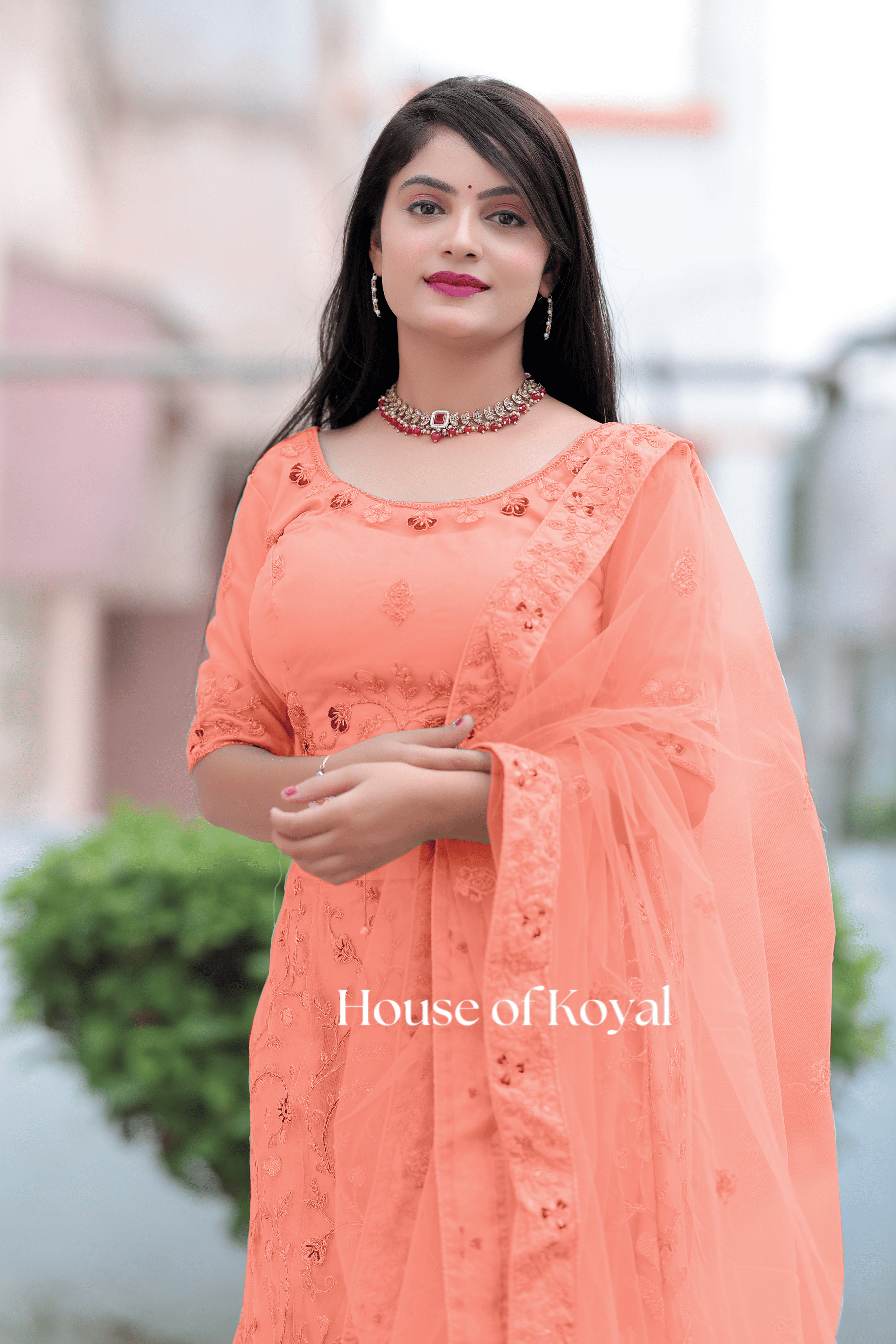 Nayra Choli - Gajari