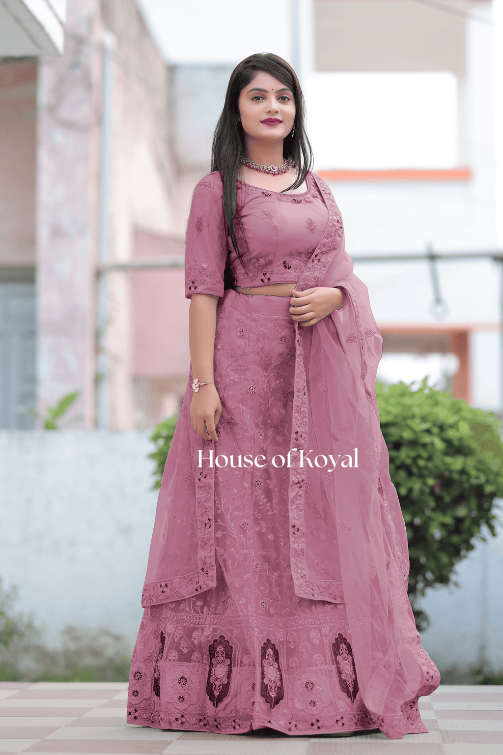 Nayra Choli - Light Purple