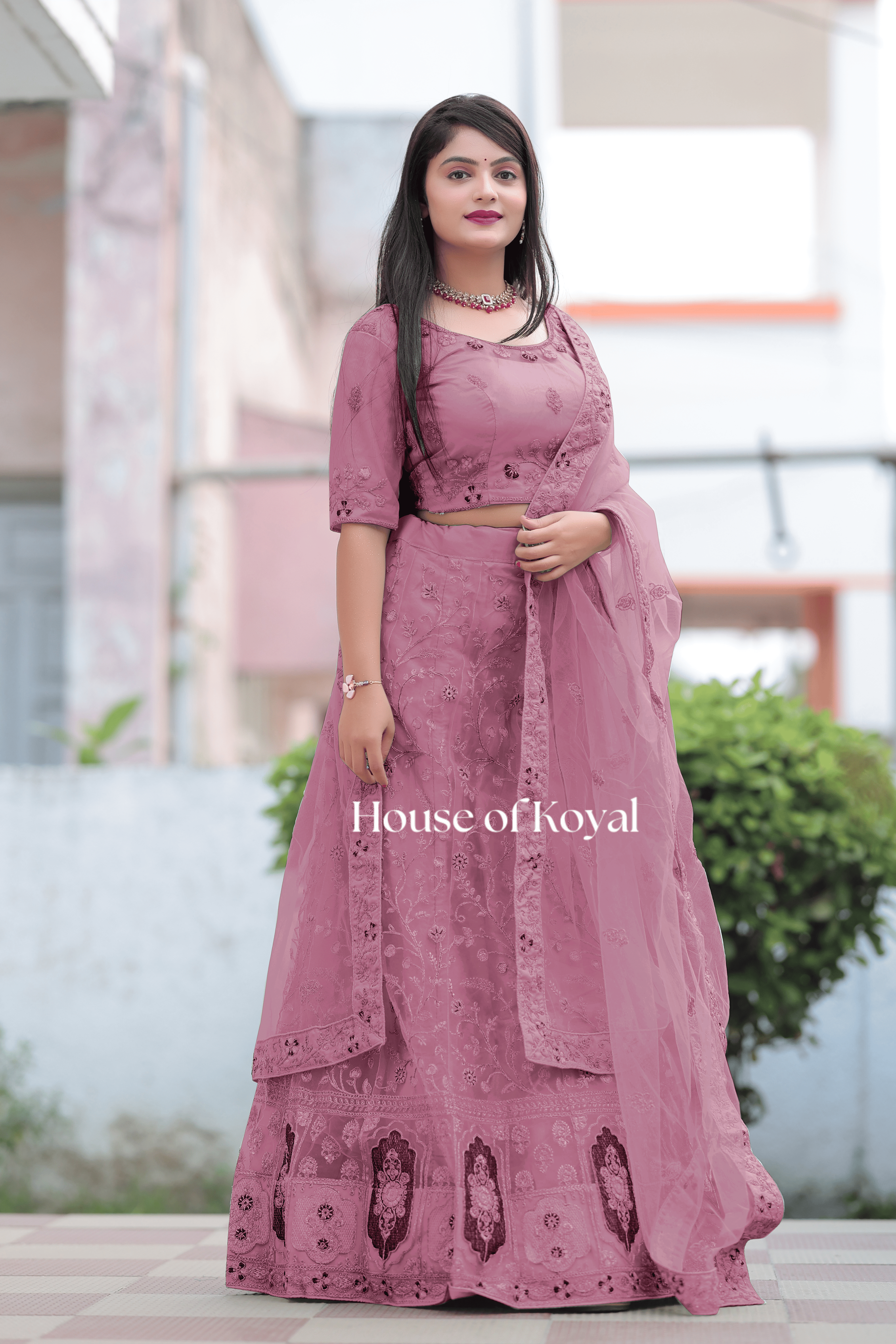 Nayra Choli - Light Purple