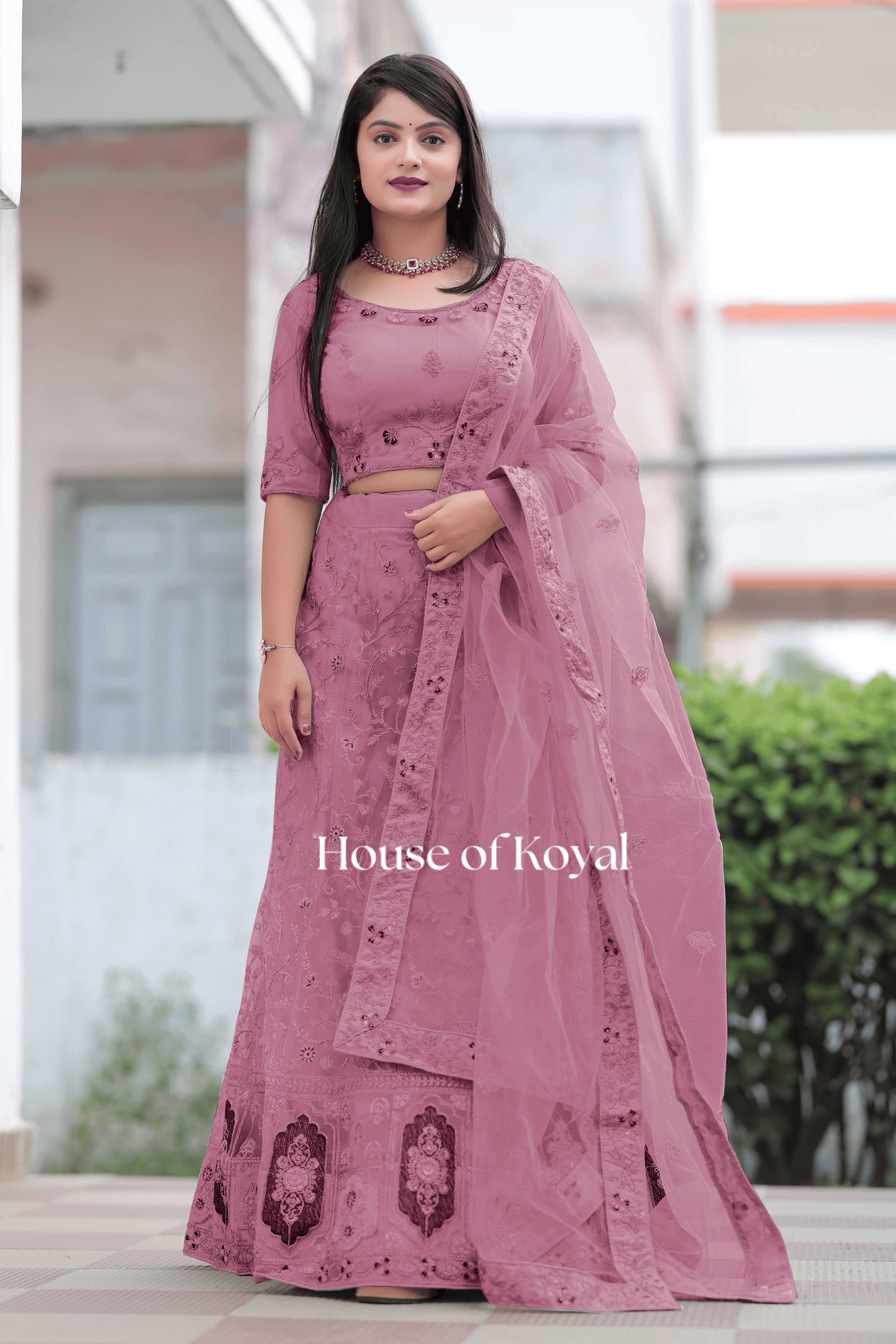 Nayra Choli - Light Purple