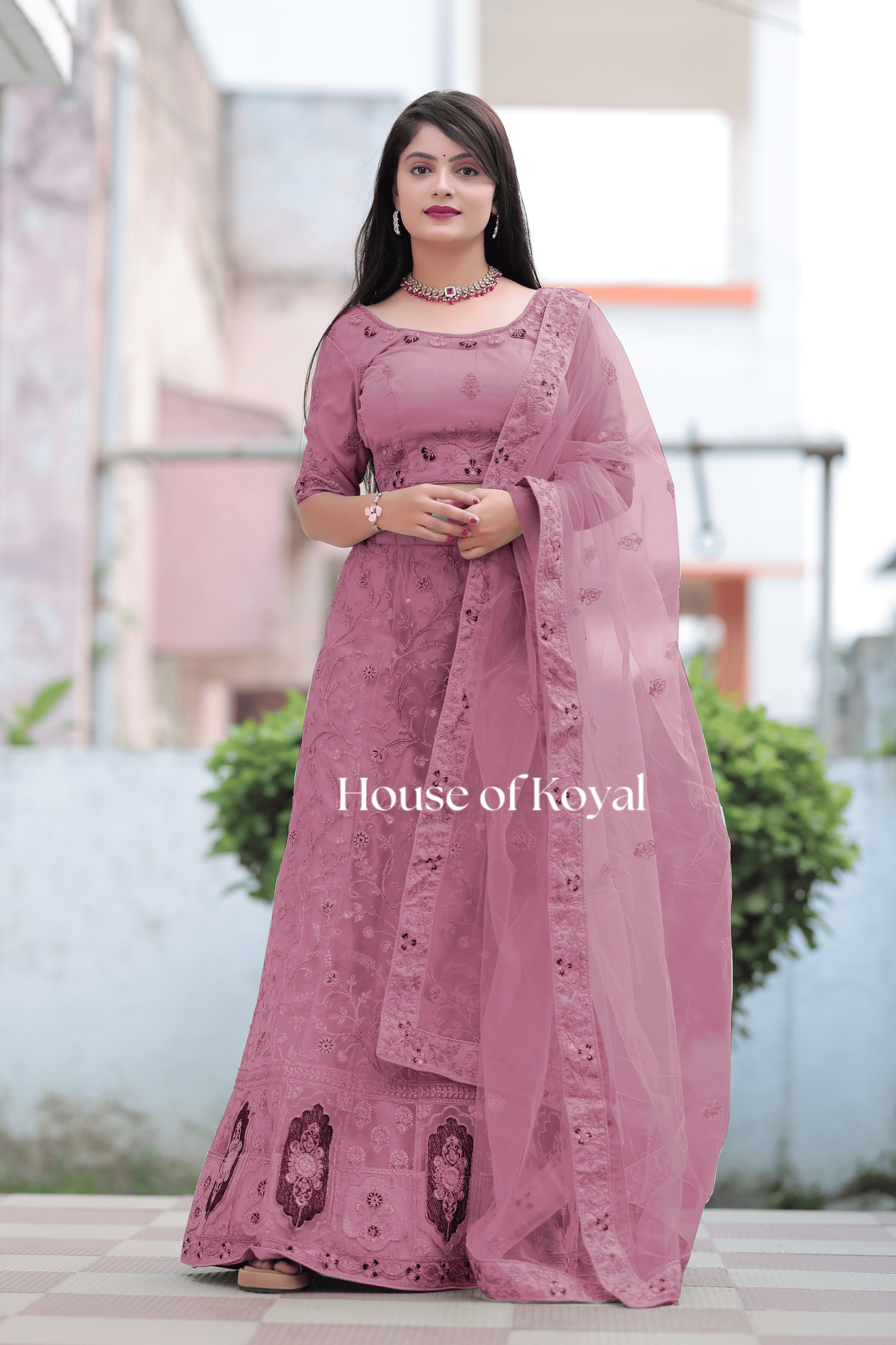 Nayra Choli - Light Purple