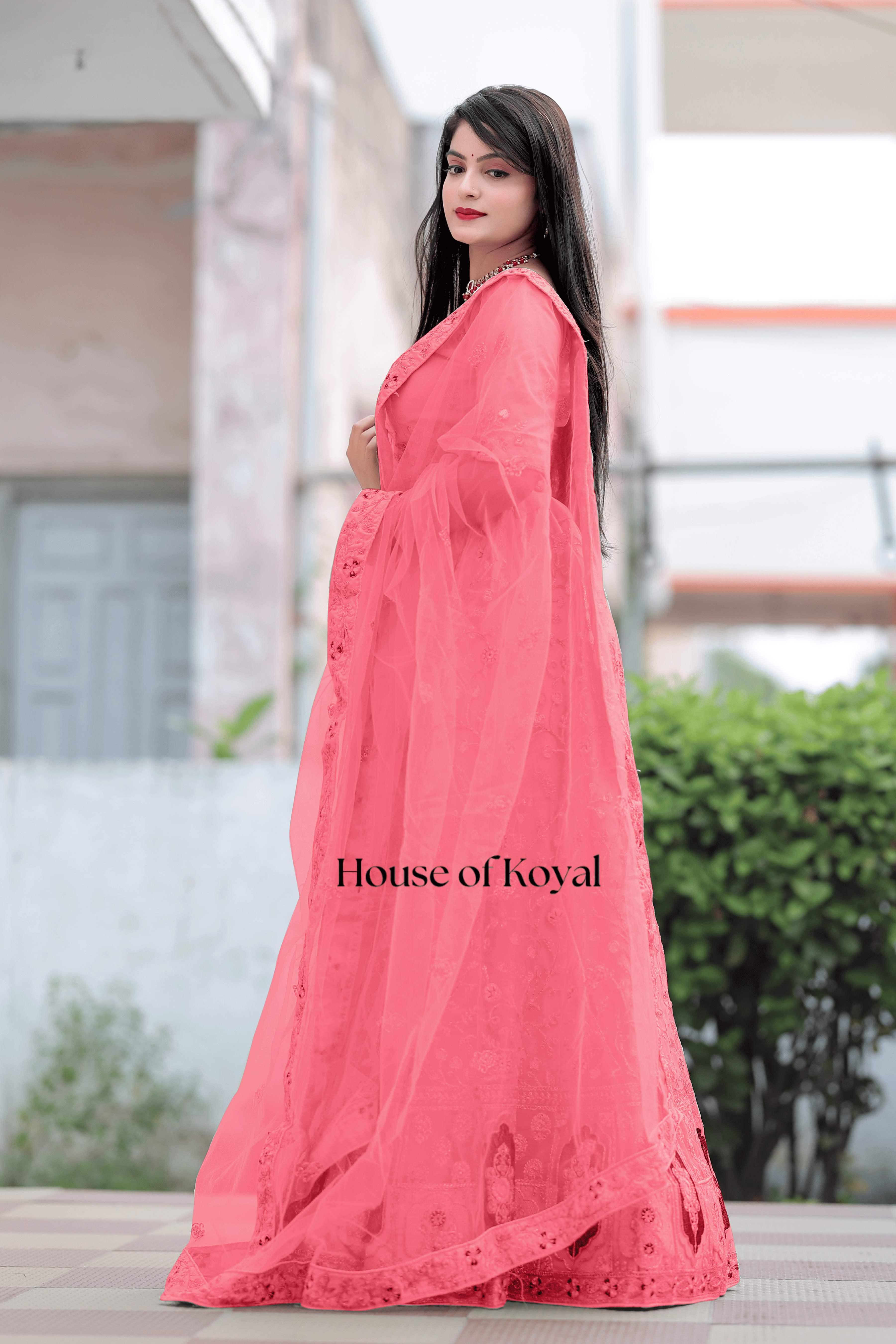 Nayra Choli - Pink