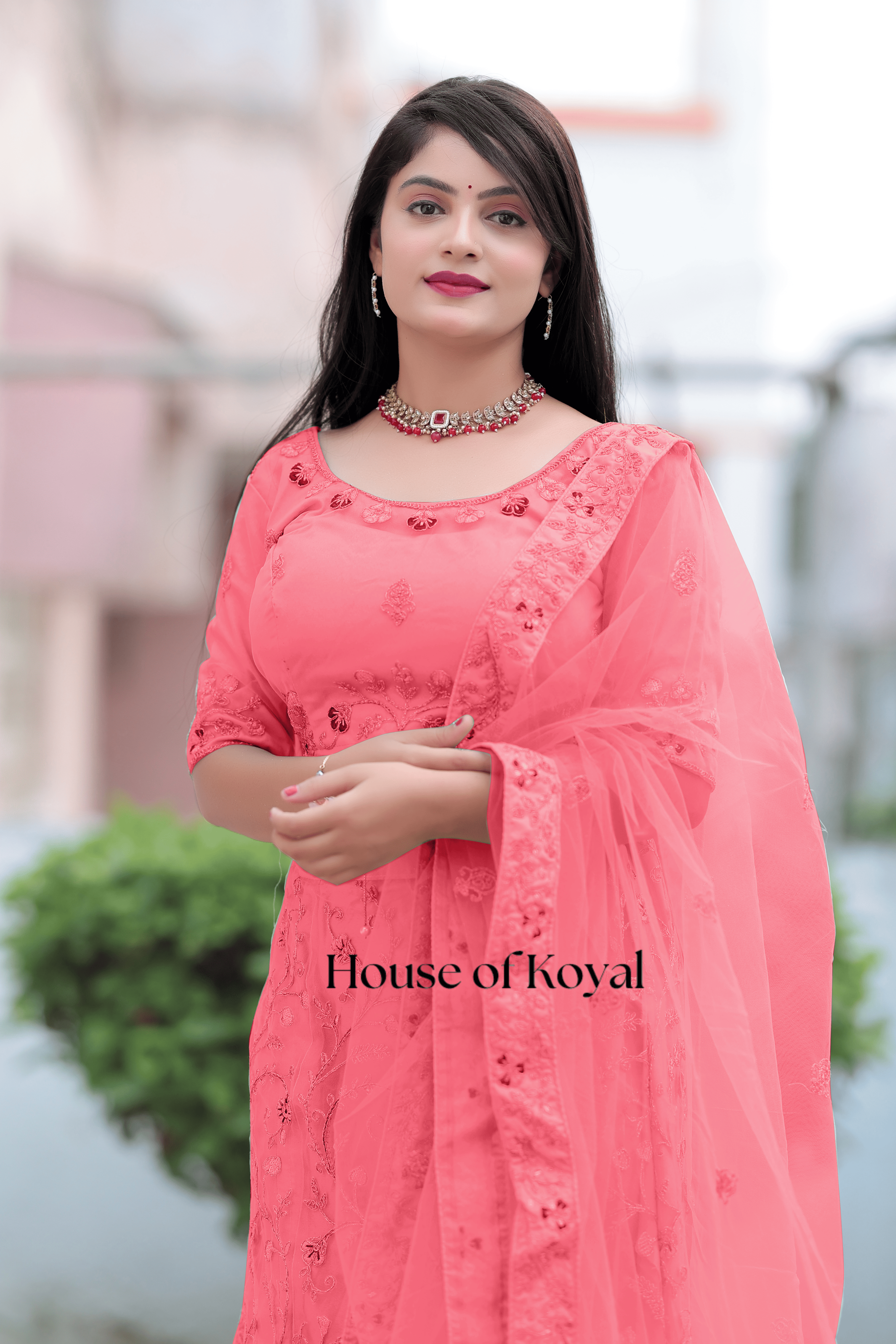 Nayra Choli - Pink