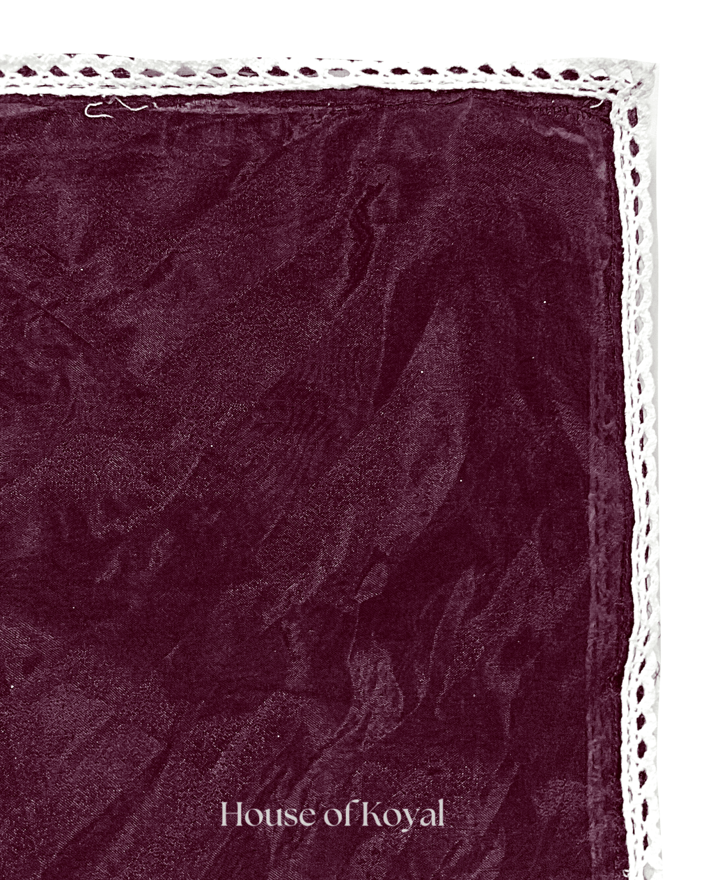 Ruhani Maroon Embroidered Kurti