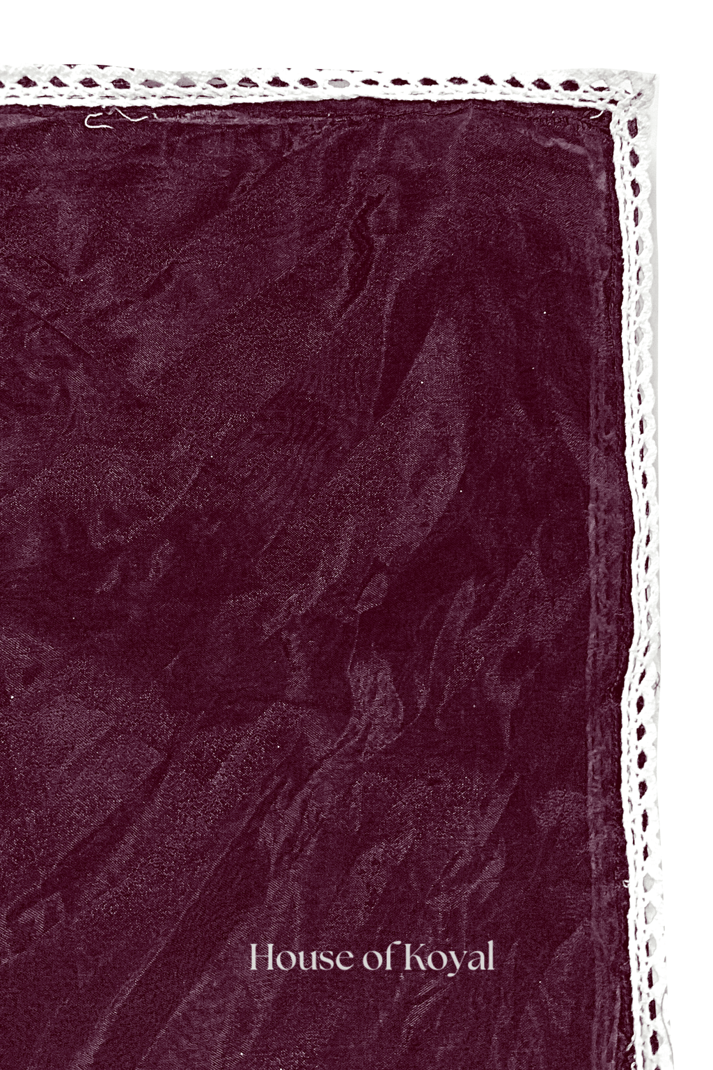 Ruhani Maroon Embroidered Kurti