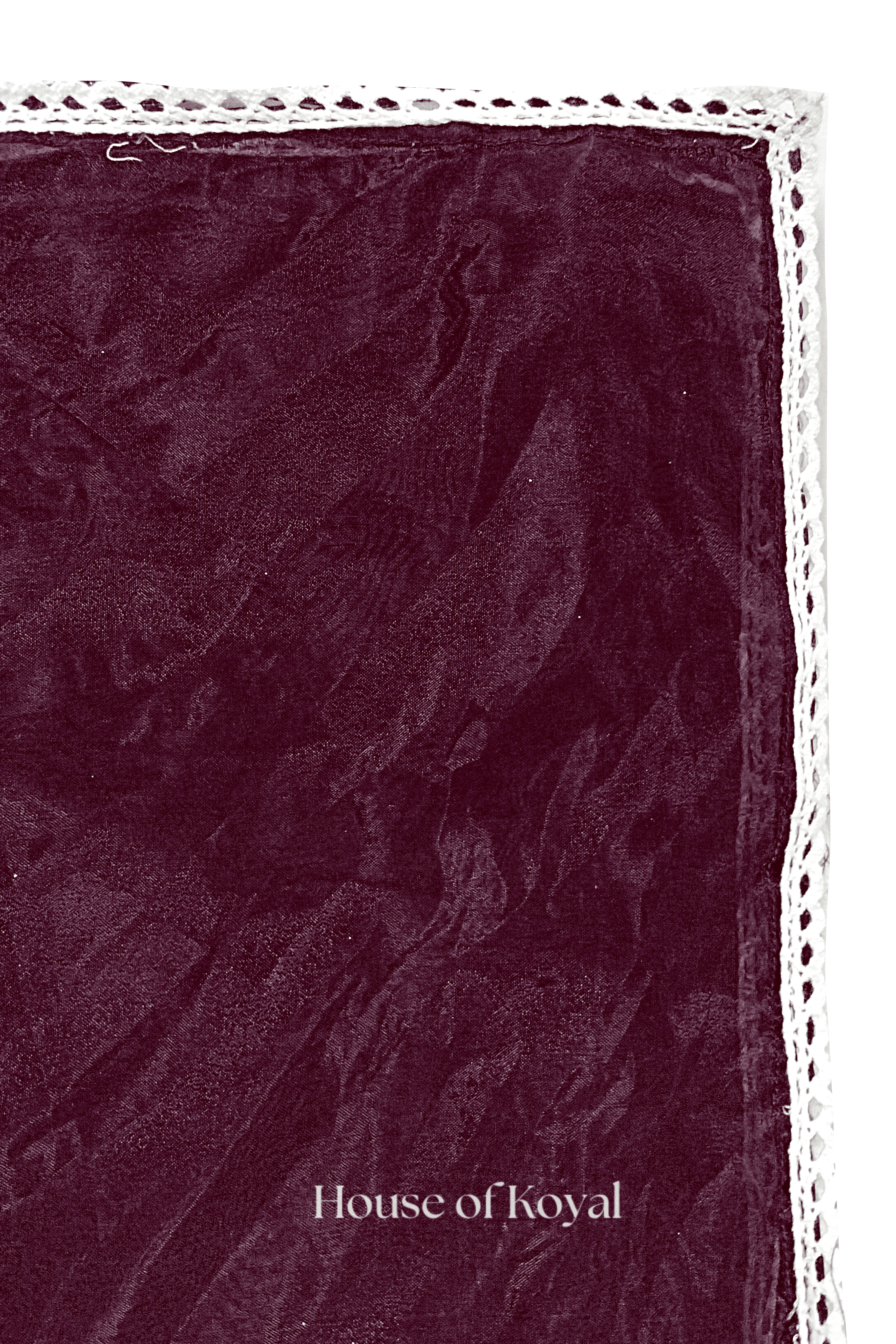 Ruhani Maroon Embroidered Kurti
