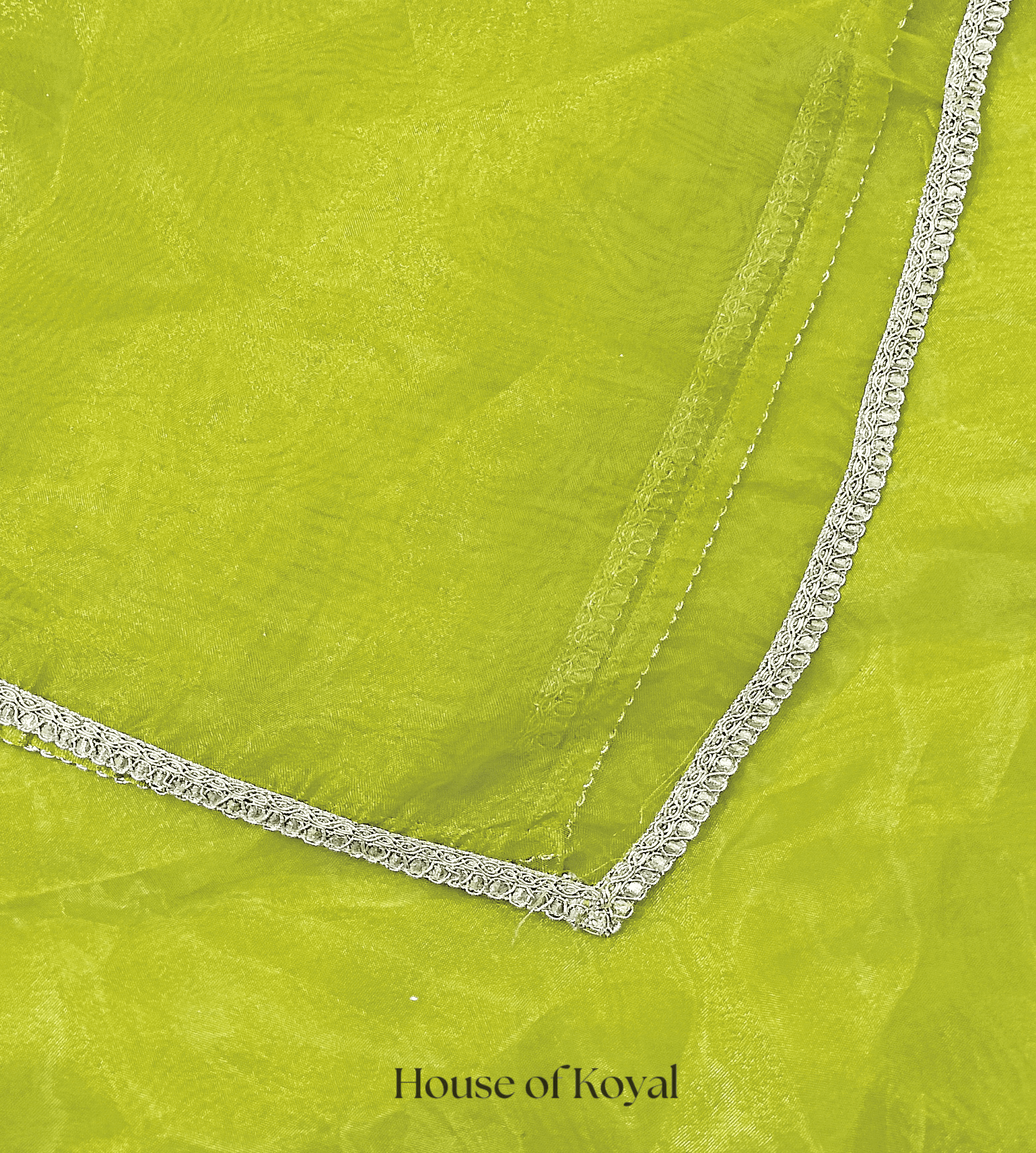 Parisha Popati (Parrot Green) Embroidered Kurti